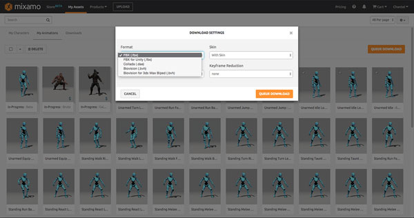 Bulk download assets and set export preferences. Bulk download assets and set export preferences.