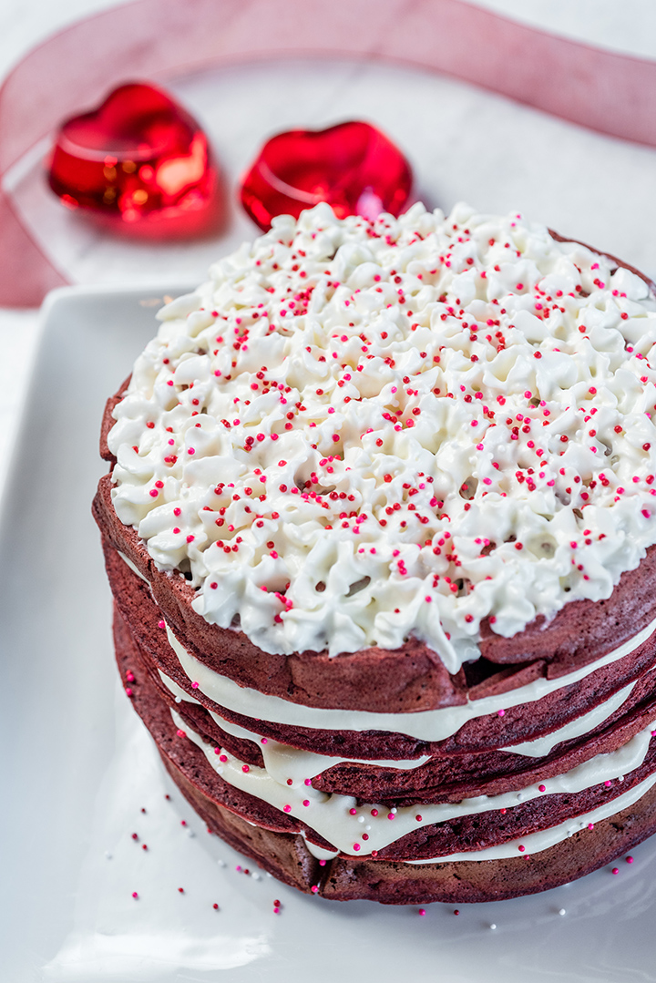 Red Velvet Waffles 