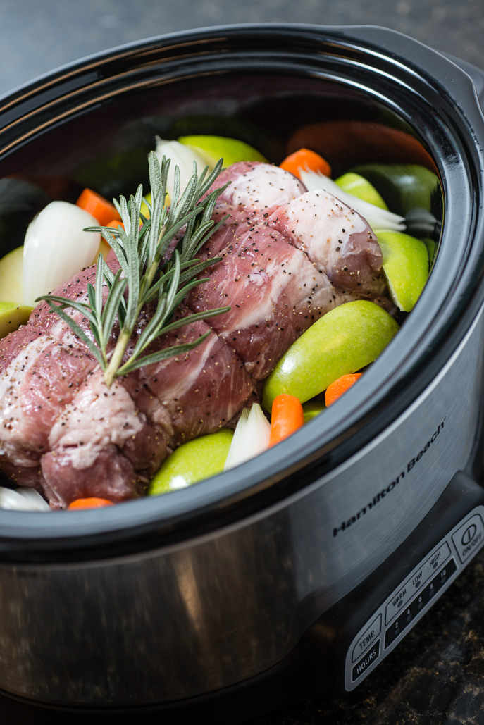 Slow Cooker Pork Roast With Apples Carrots And Rosemary,Bathroom Decorating Ideas Gray