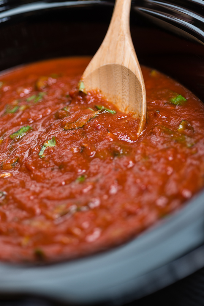 Slow Cooker Marinara Sauce