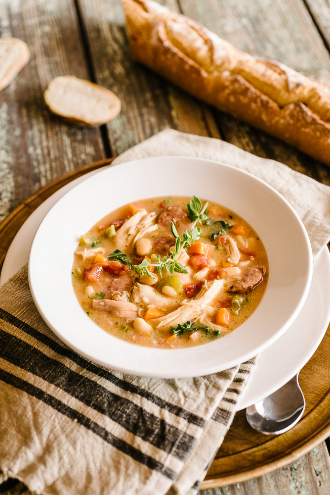 Slow Cooker Tuscan Chicken Stew