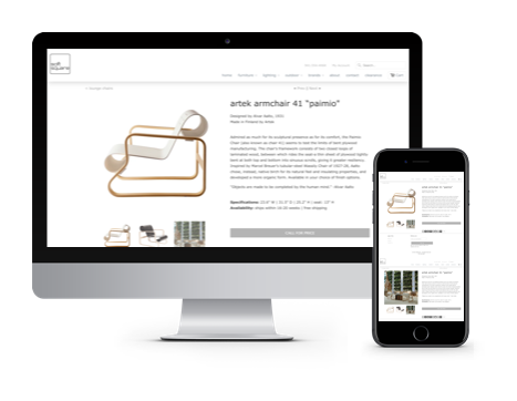 Soft Square website displayed on desktop and mobile