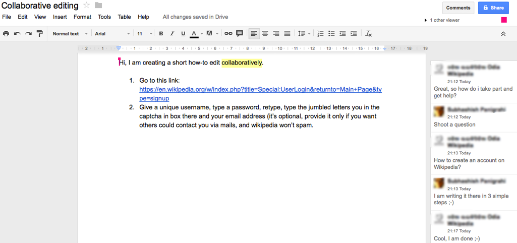 Google Document