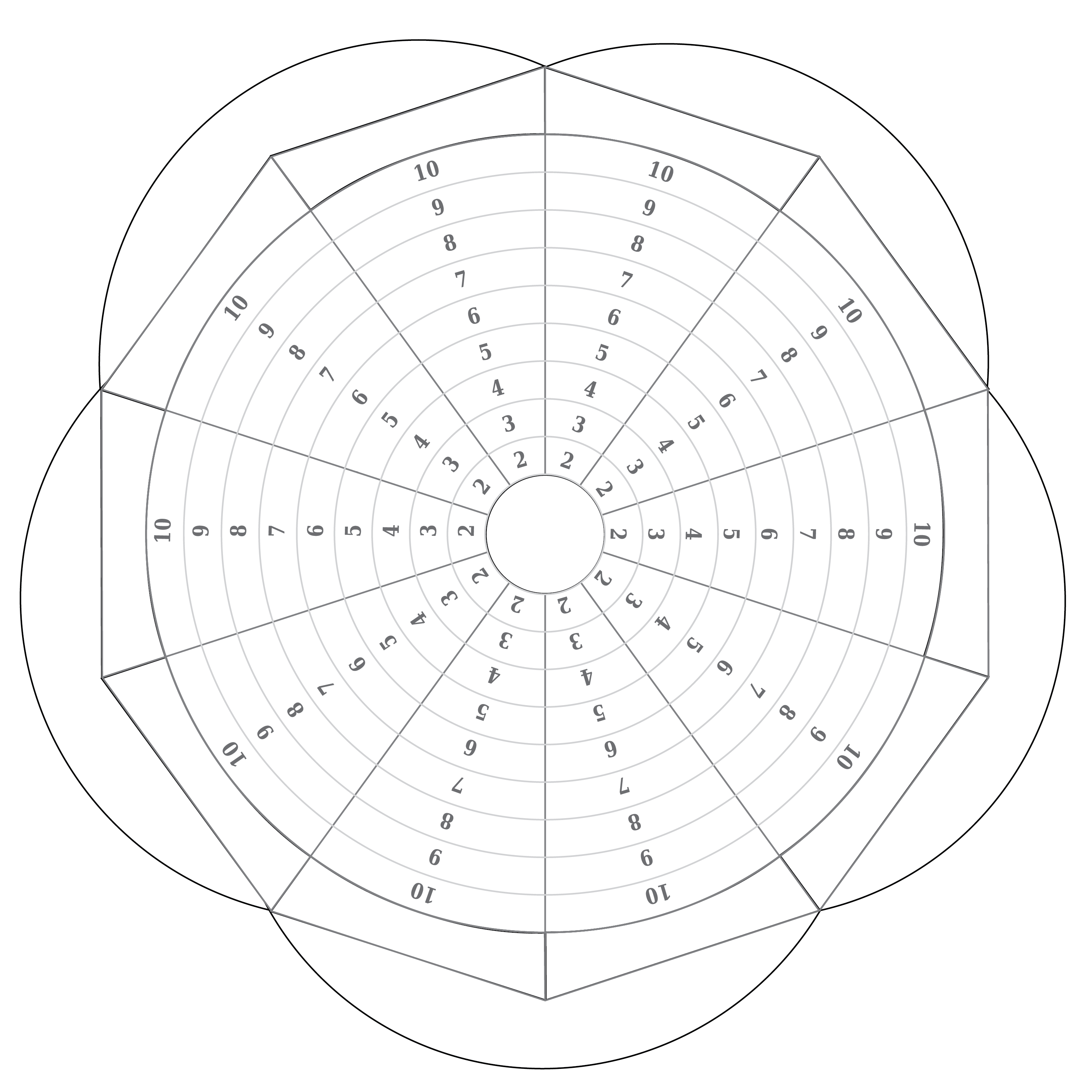 editable wheel of life template