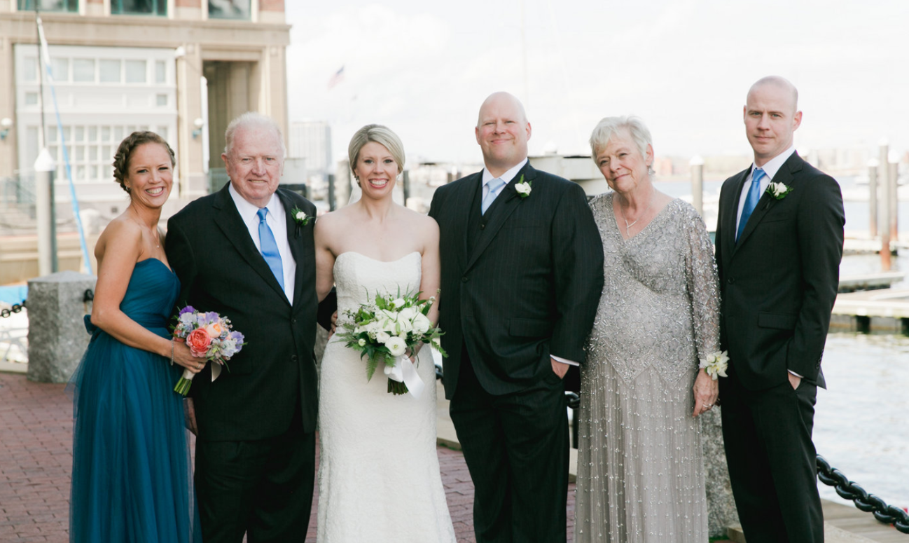 Anne & Tom Hickey and their family