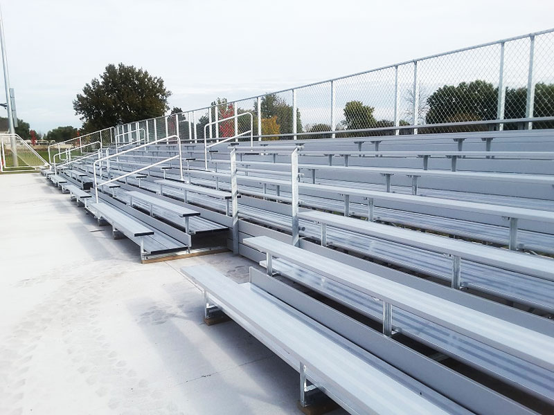 Got Bleachers Add The Perfect Site Amenities To Complement Your Seating