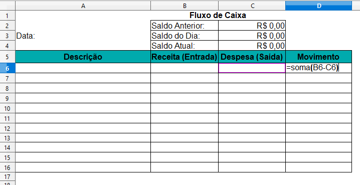 Planilha De Controle De Entrada E Sa Da Excel Como Fazer No Word 3765