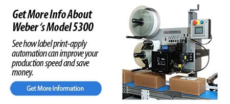 Model 5300 Series Label Printer Applicators and Labeling Systems