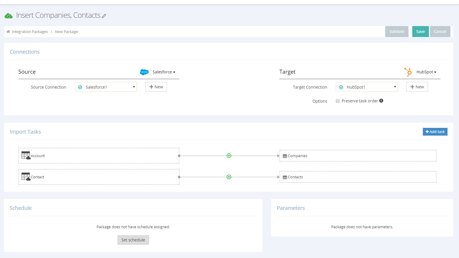 Skyvia HubSpot App Marketplace