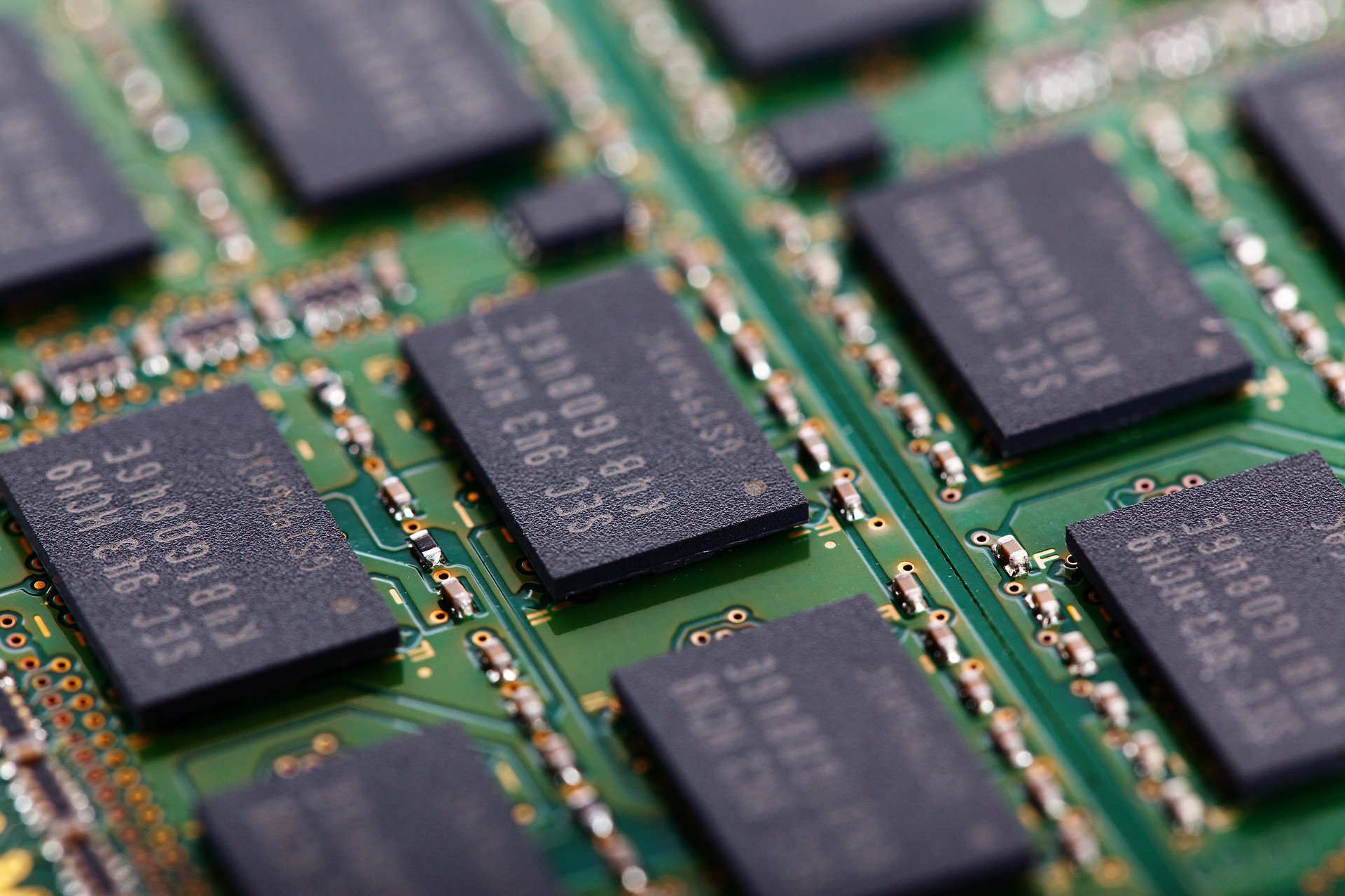 memory chip board