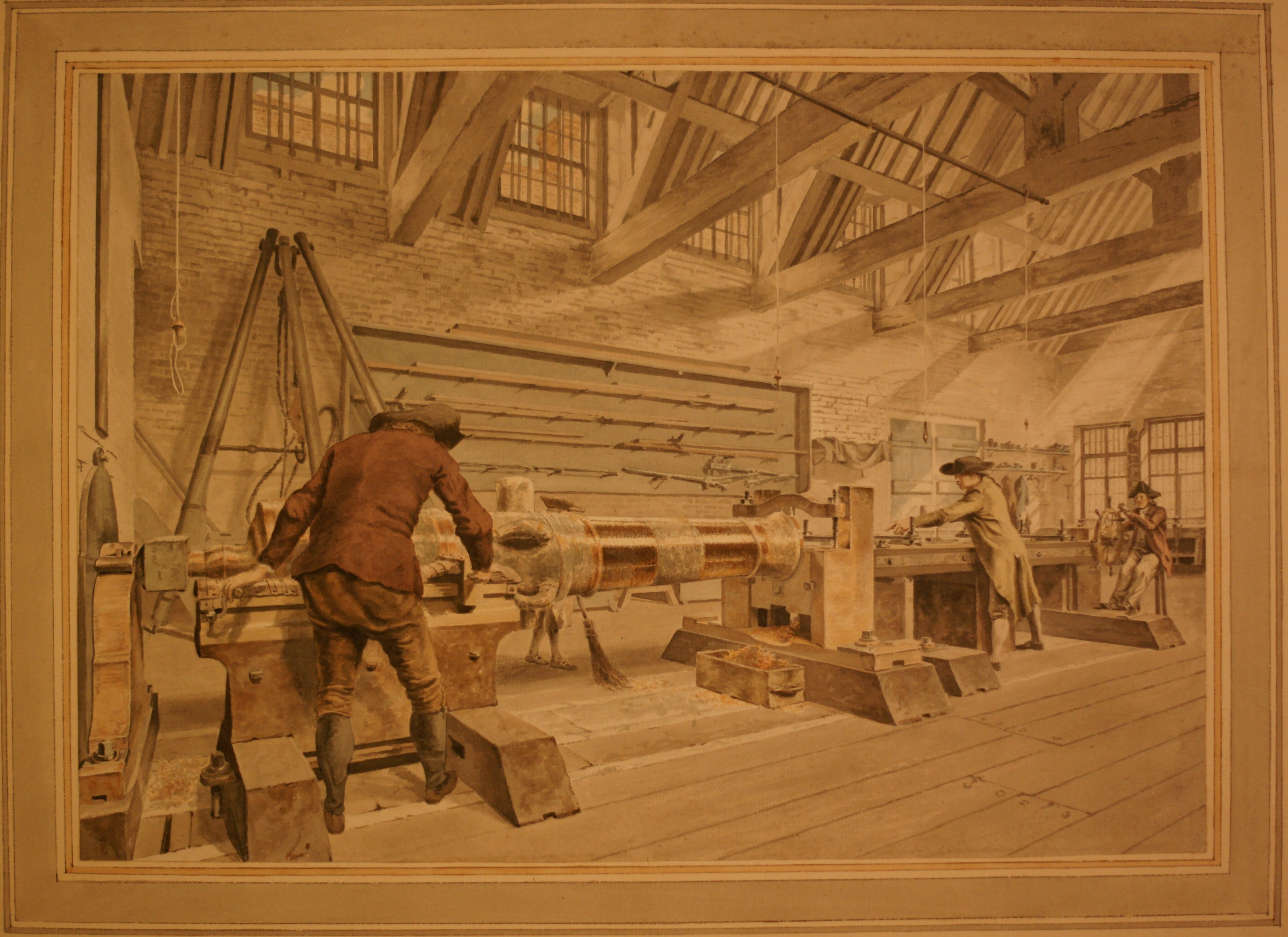1700s Lathe