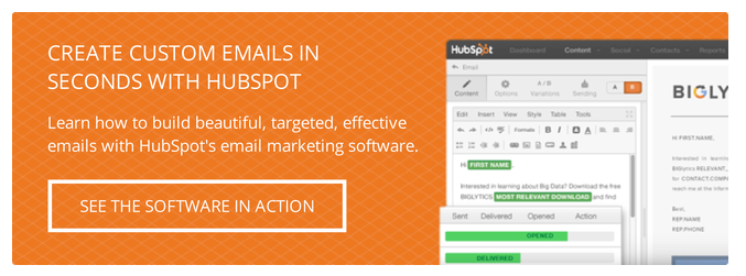 Hubspot email segmentation