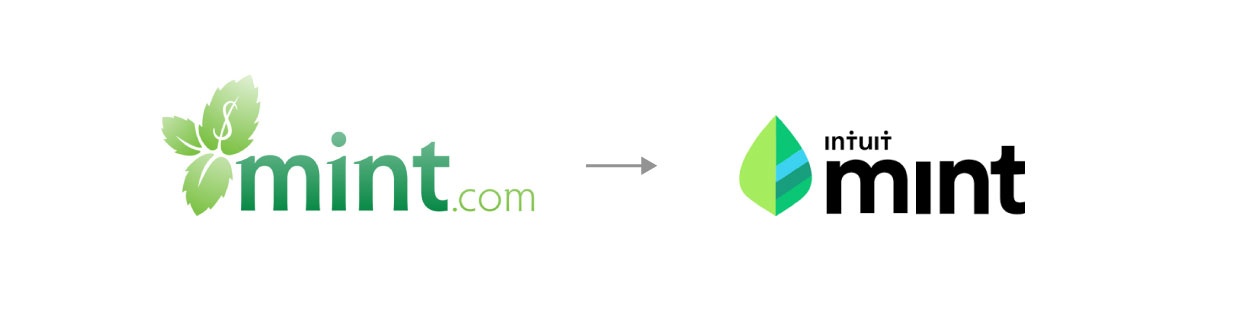 Intuit mint logo redesign
