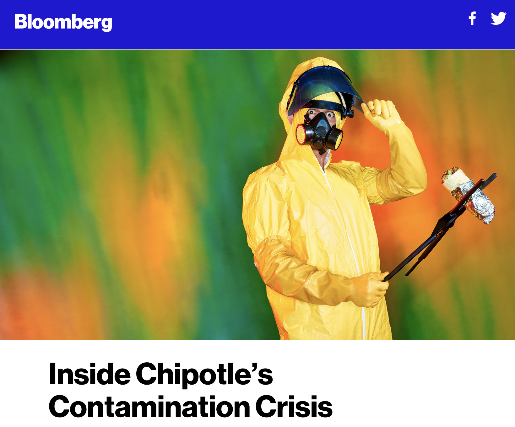 Bloomberg Inside Chipotle's Contamination Crisis Screen Capture