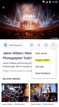 Google Image Search Update
