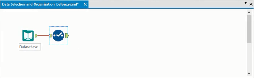 Alteryx import select