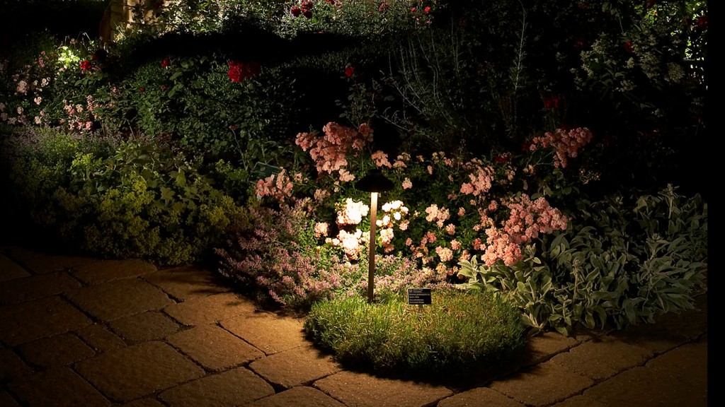 garden flower bed lighting