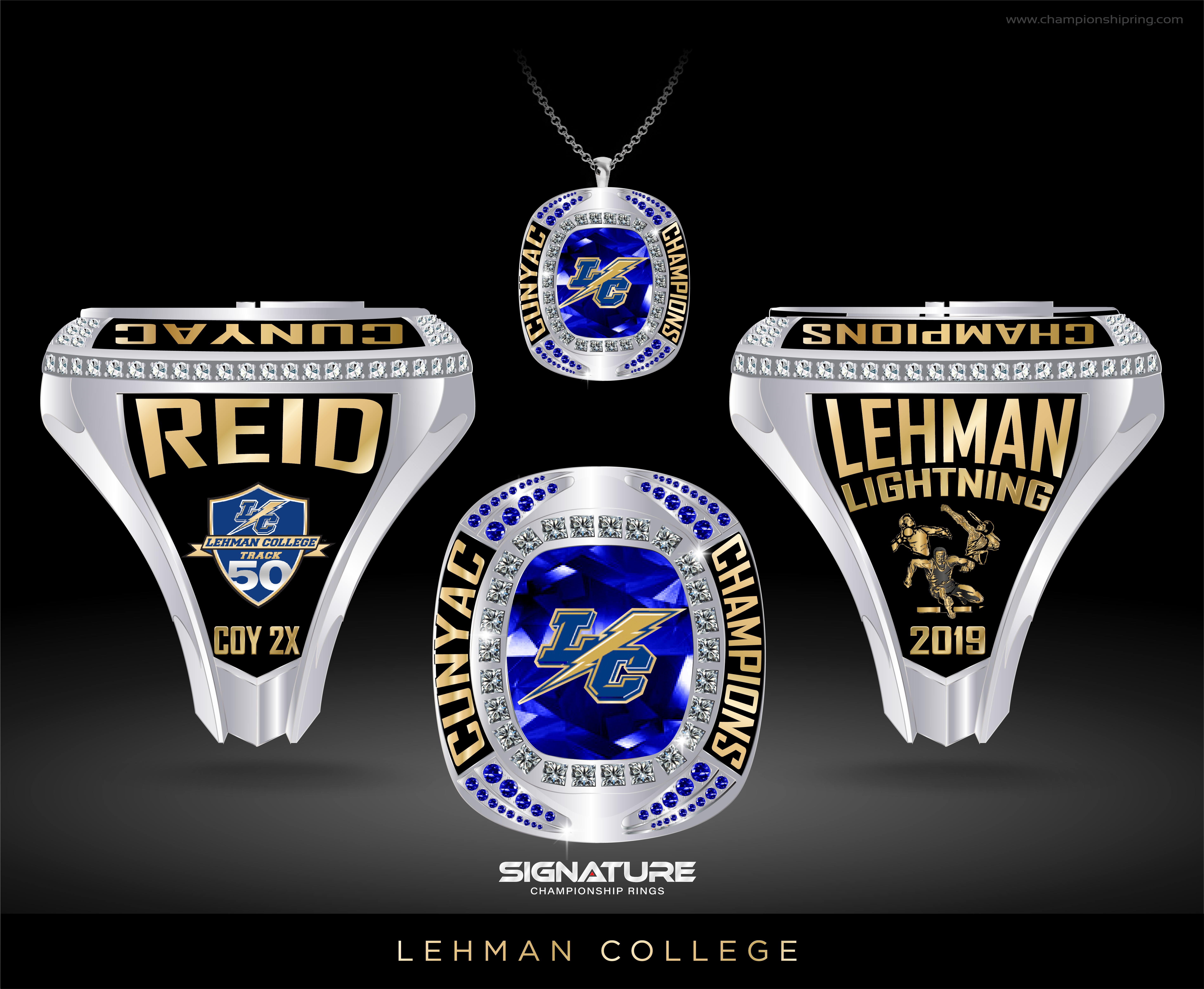 lehman college graduation ring