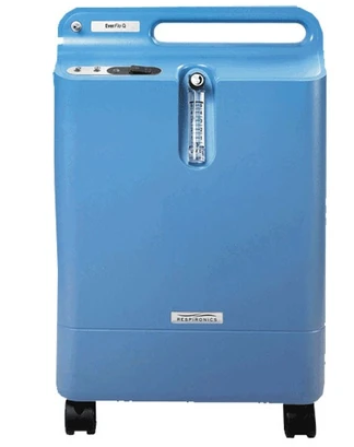 Stationary oxygen concentrator
