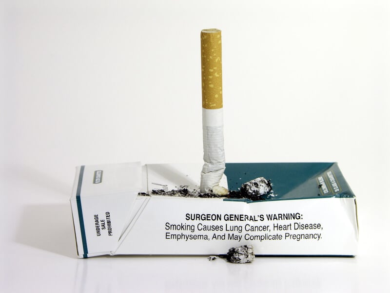 Pack of cigarettes.
