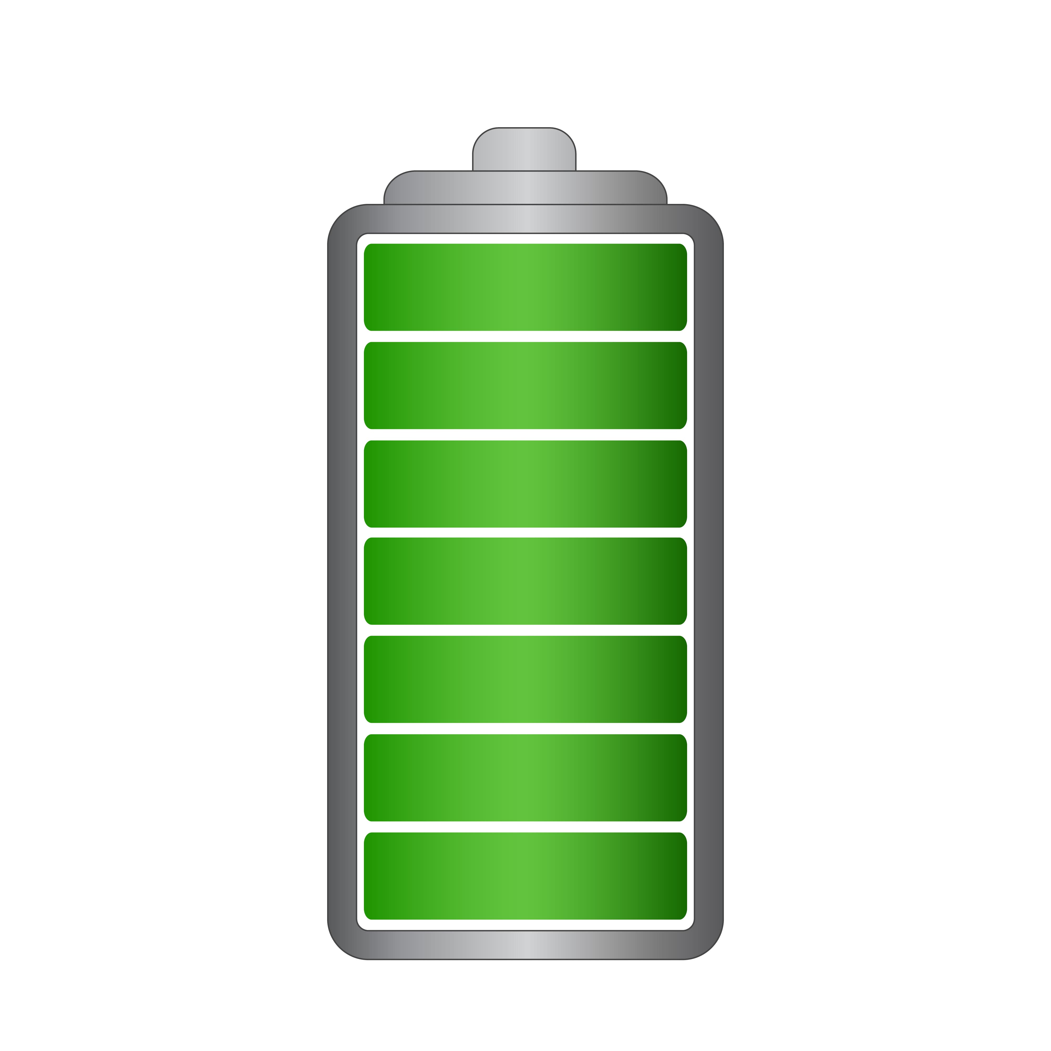 Symbol indicating a full battery.