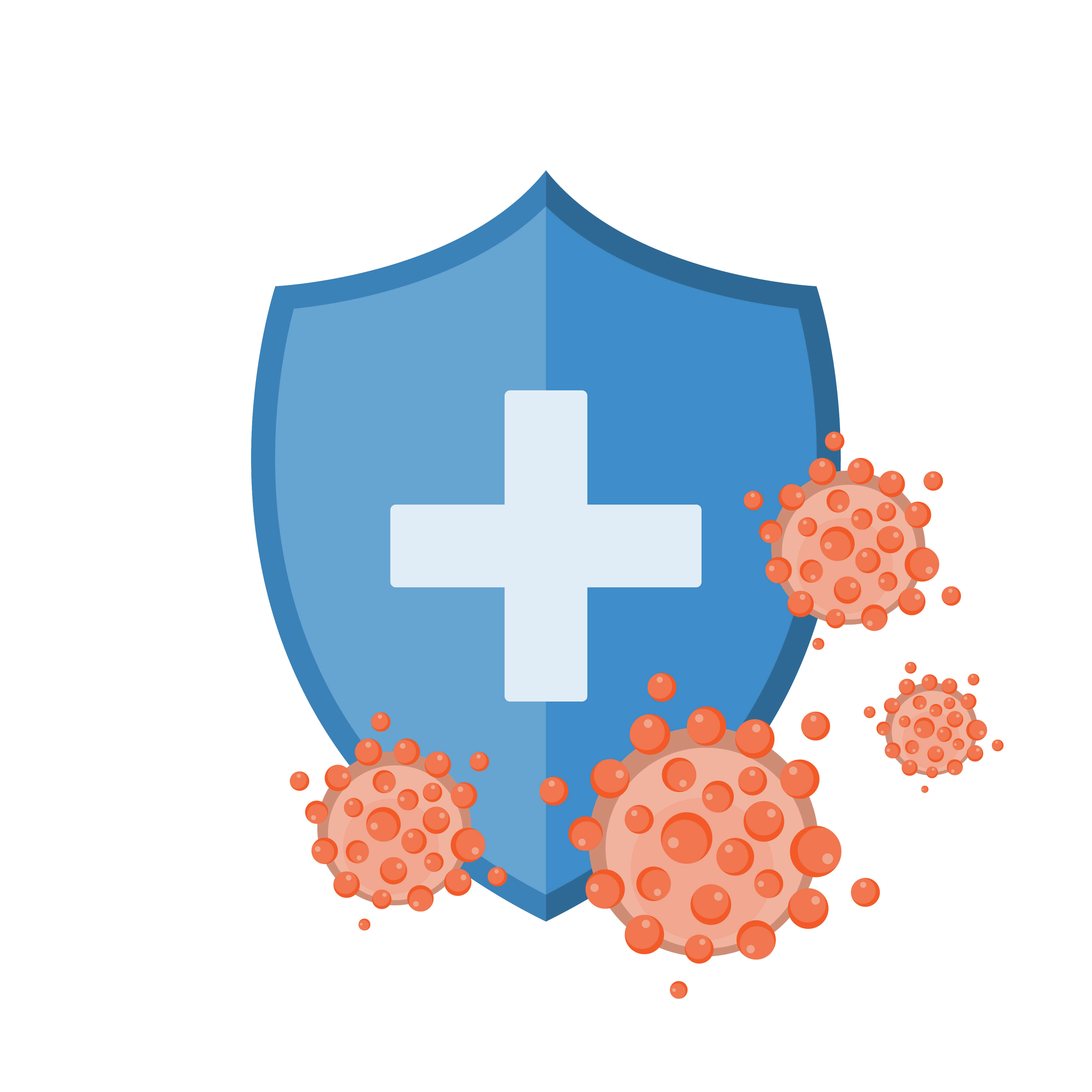 Shield protecting against viruses