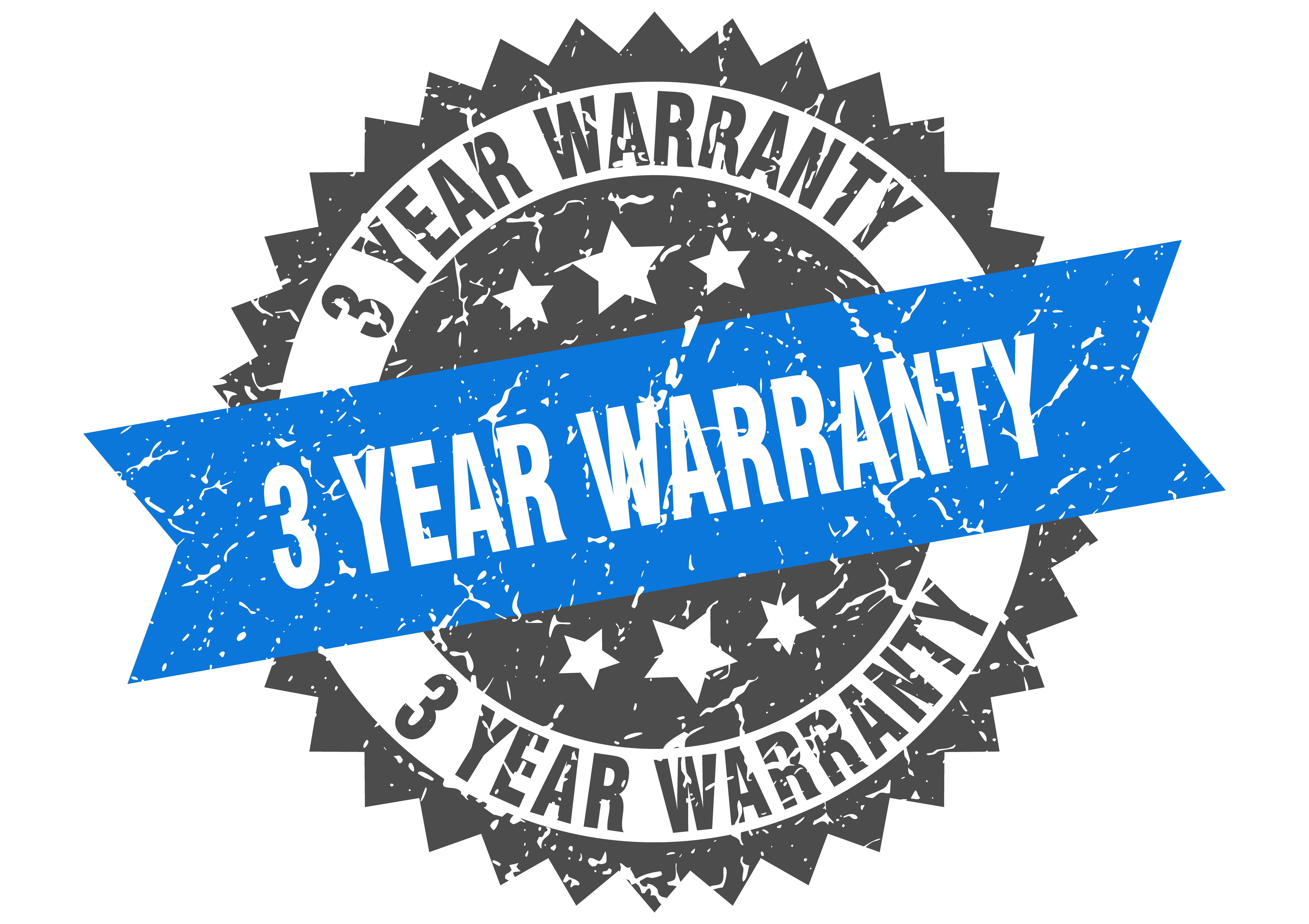 3-year warranty symbol