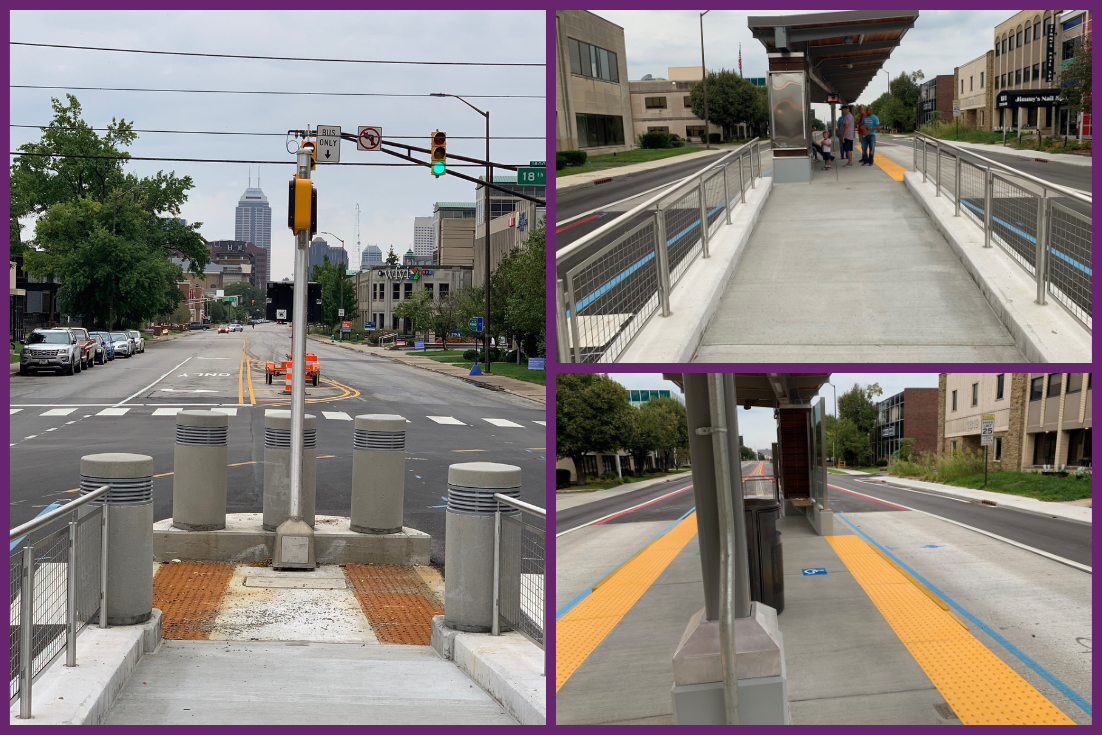 Indianapolis Red Line Bus Station