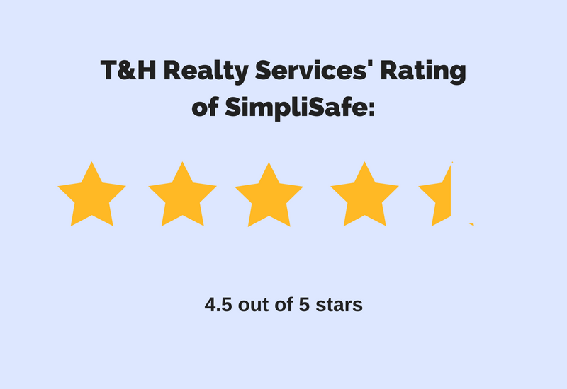 T&H Realty Services' Rating of simplisafe