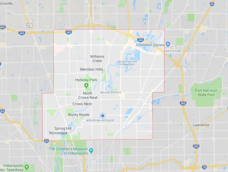 Washington Township Indianapolis Map Where To Invest In Indianapolis: Washington Township