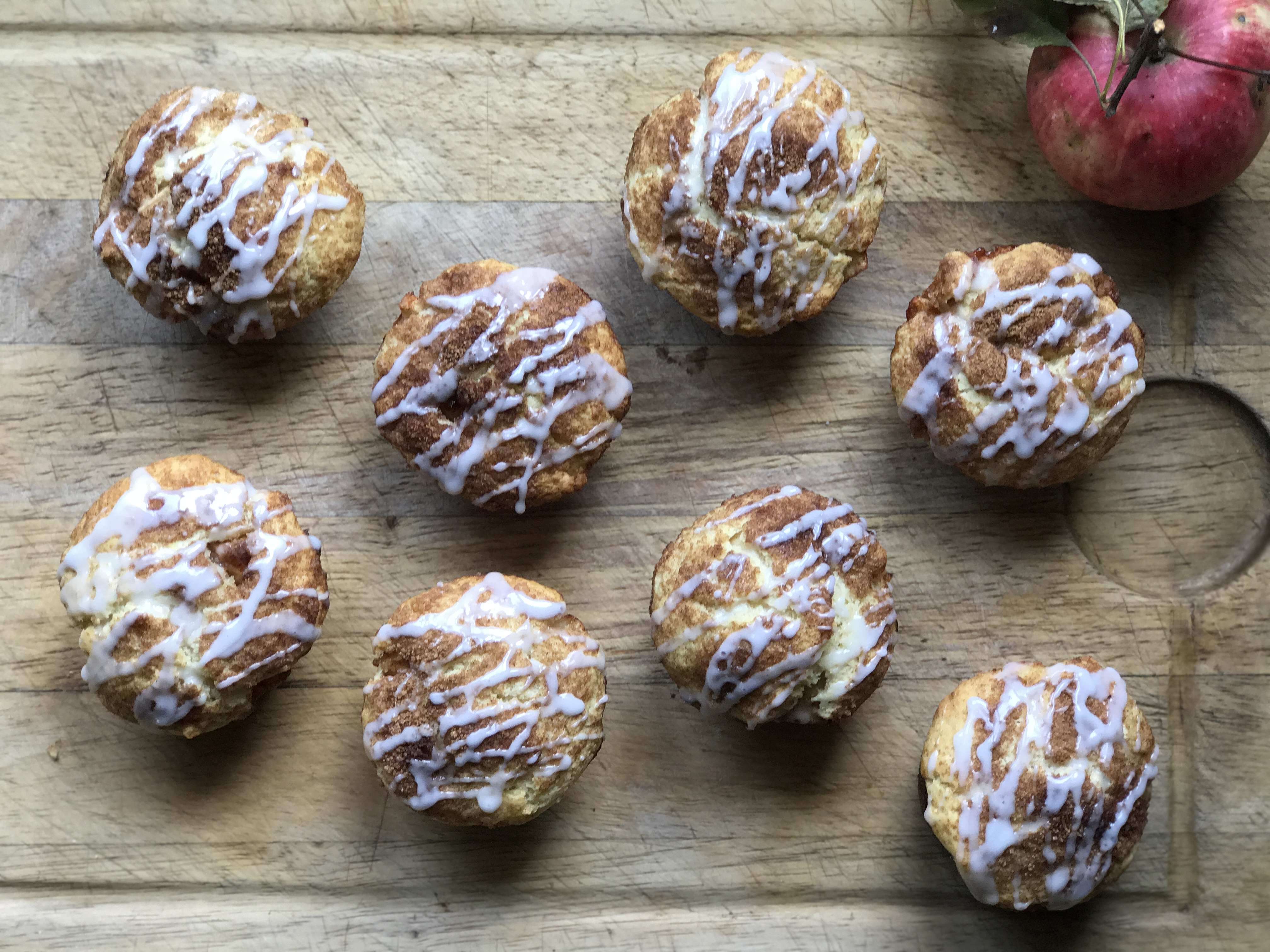 Apple Fritter Muffins For Apple Season