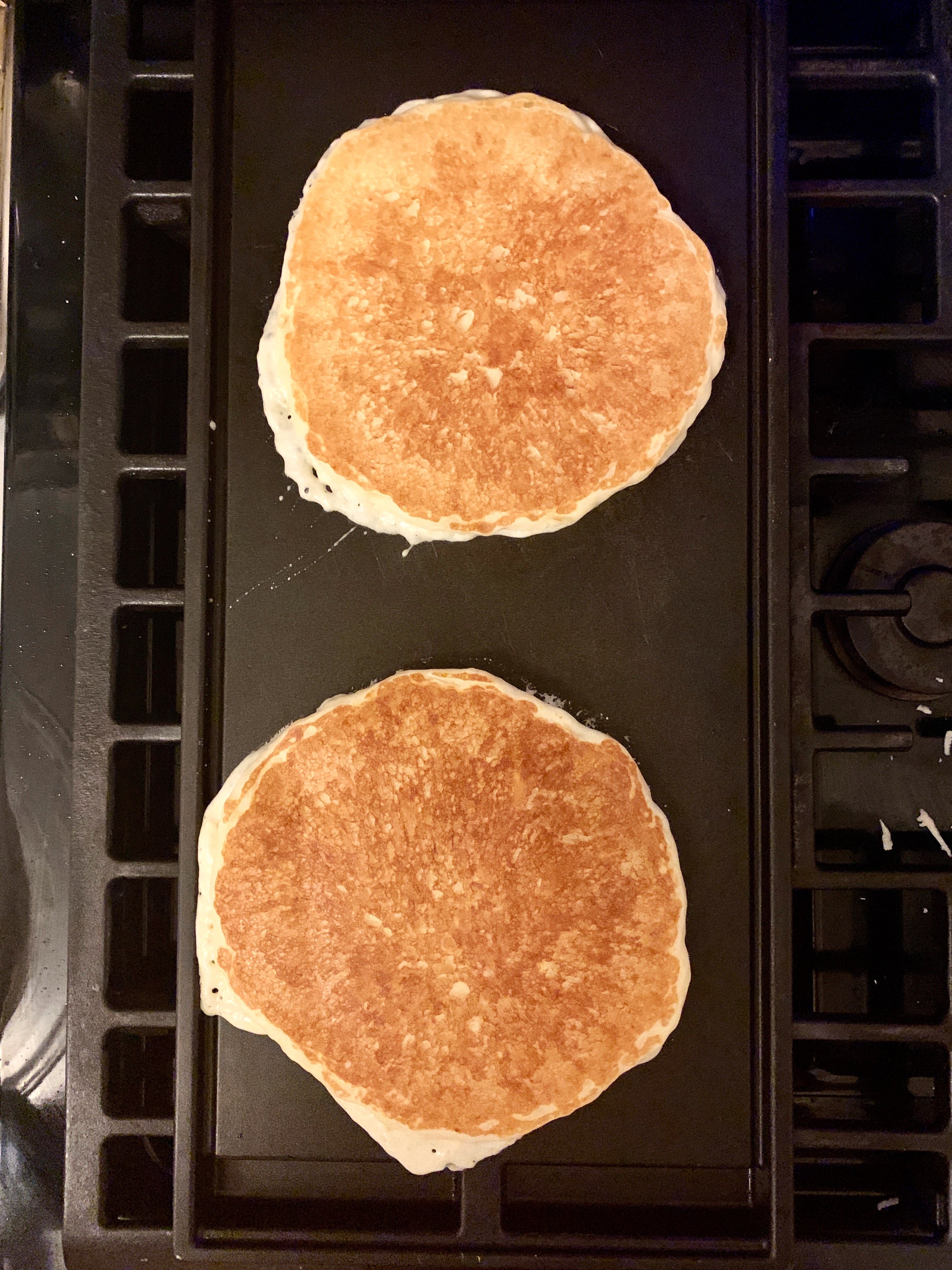How to make pancakes in a cast iron skillet