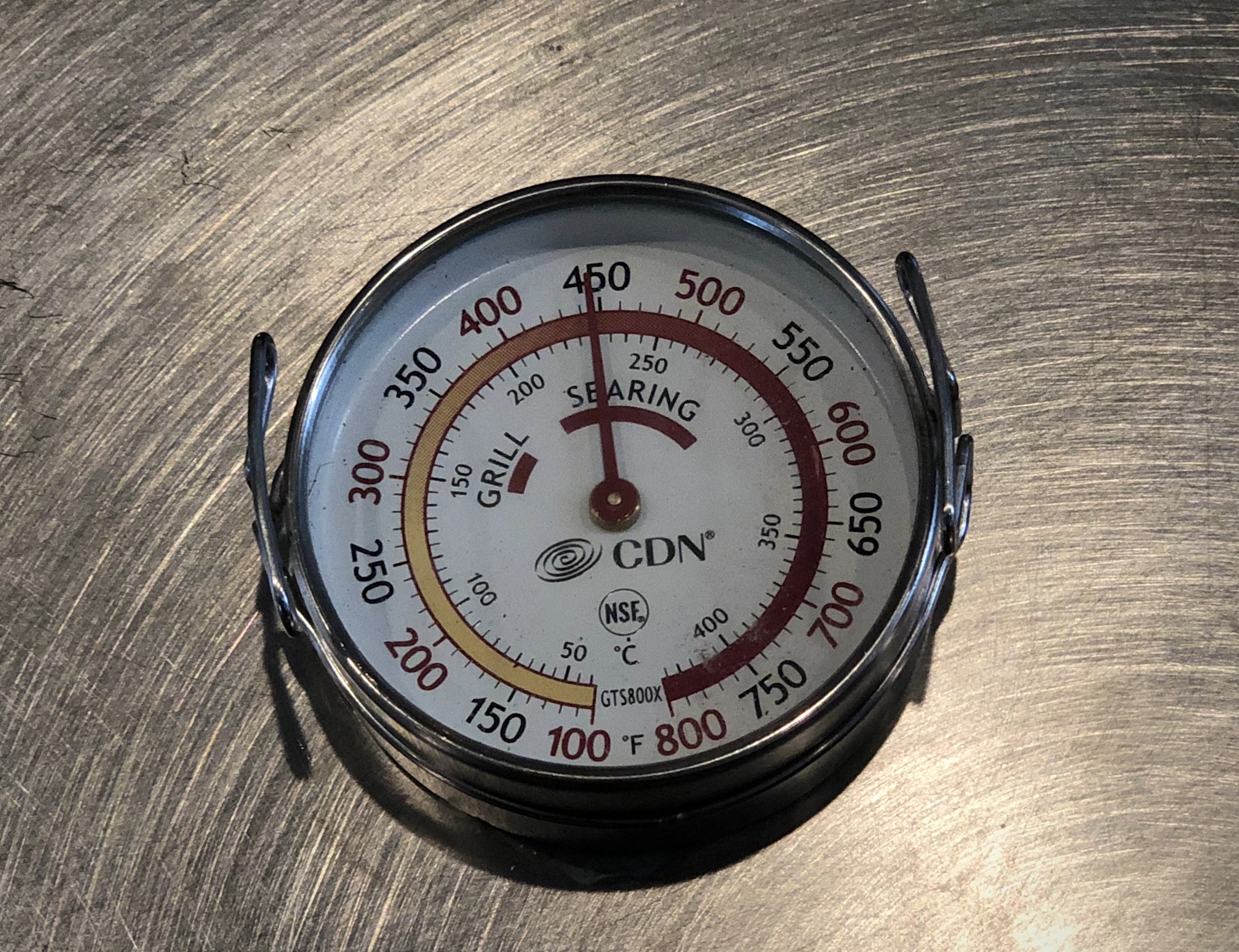 High Heat Oven Thermometer - Abundant Kitchen