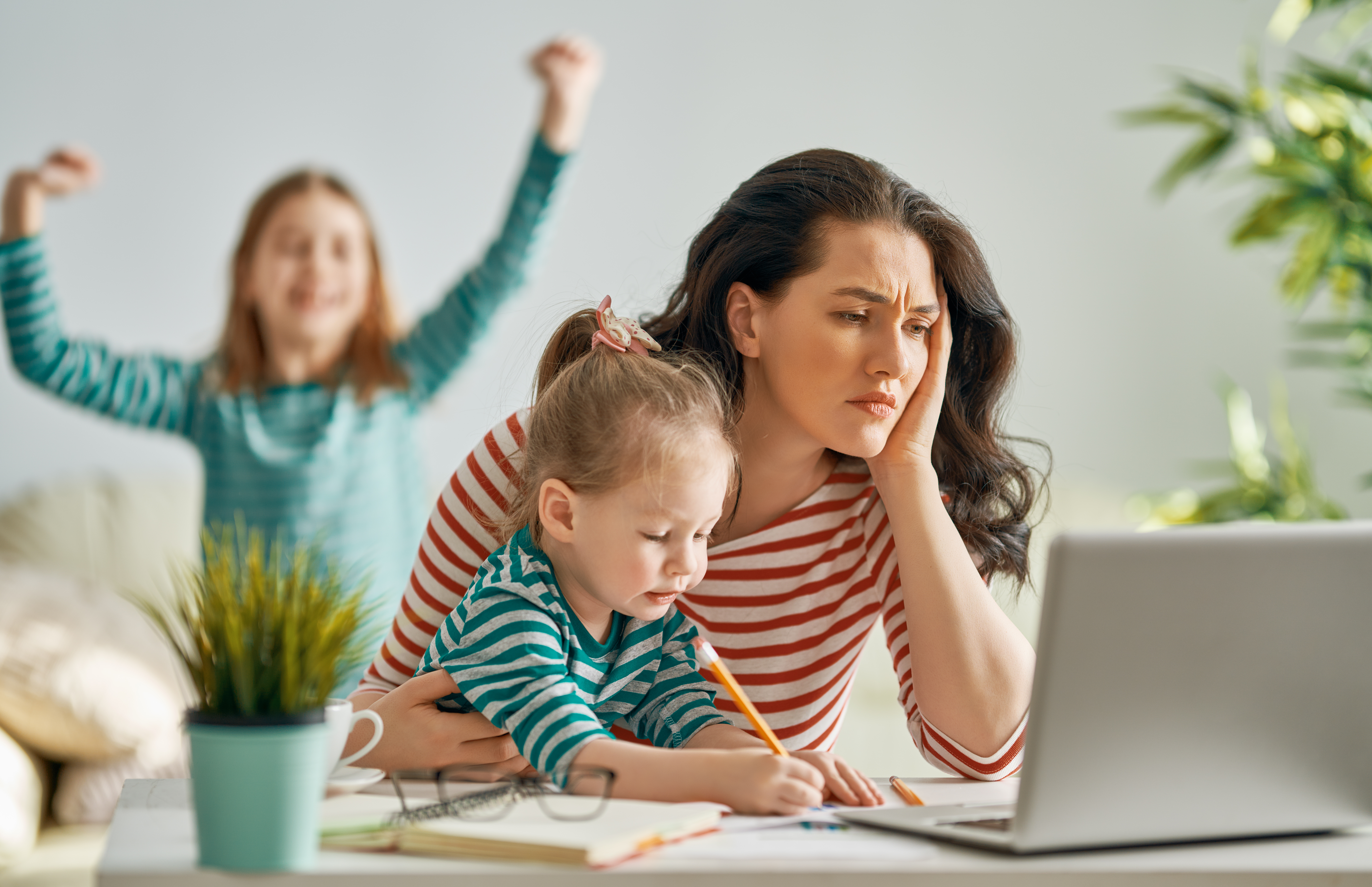 Working with Kids At Home