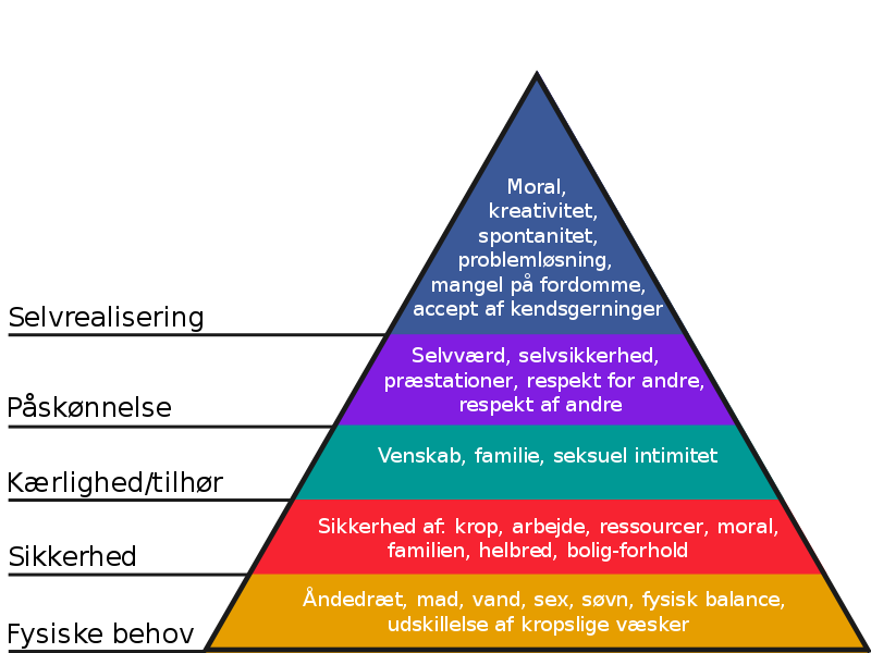 maslows behovspyramide