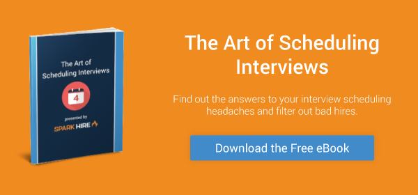 The Art of Scheduling Interviews