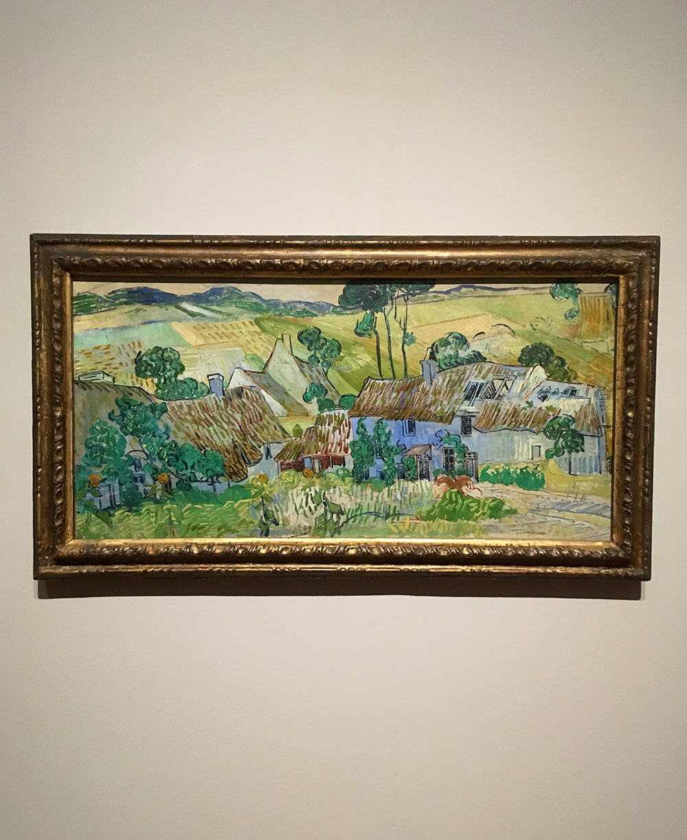 Van Gogh, Farms near Auvers, 1890.