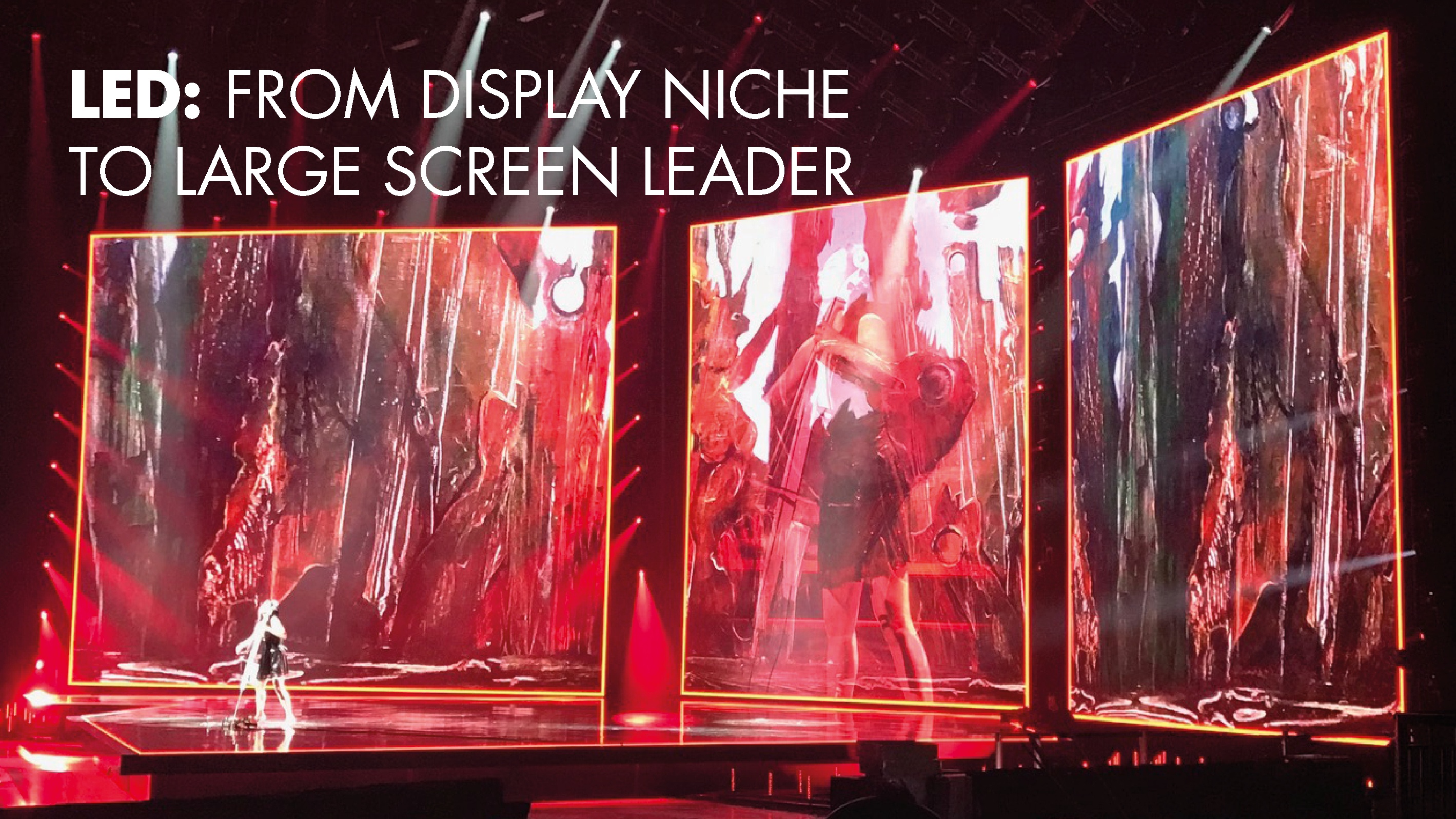 bøf Touhou Måge LED: From display niche to leader in large screen visualization
