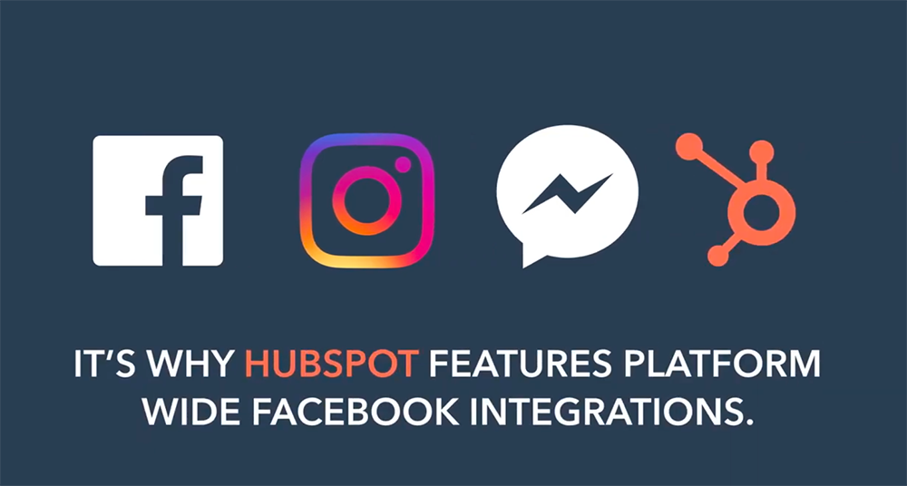 Intégration de facebook à la plateforme Hubspot
