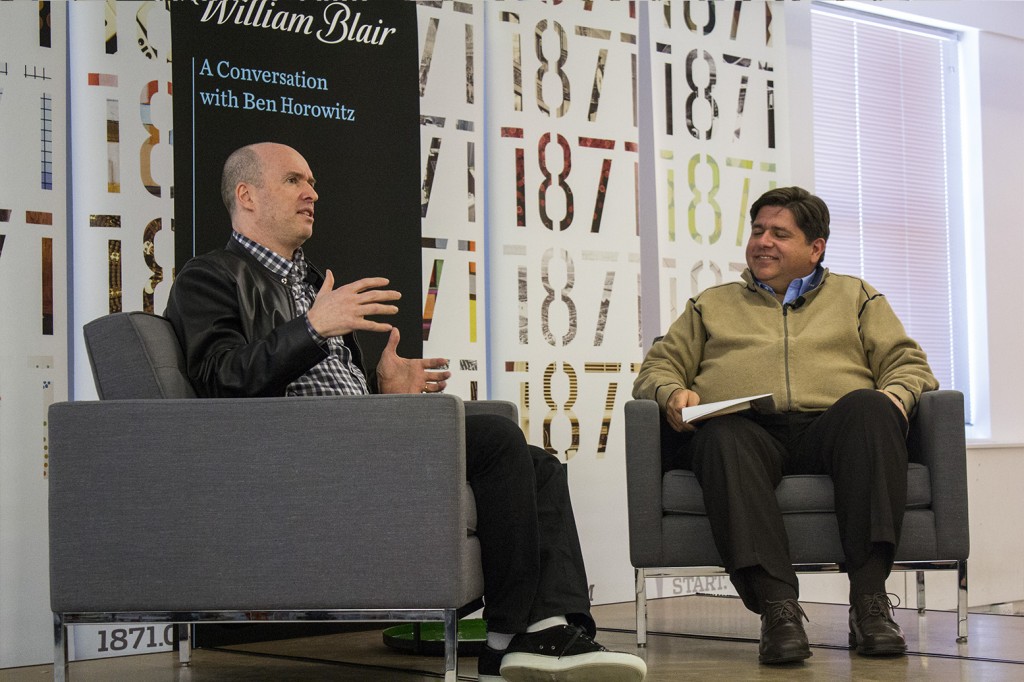Ben Horowitz and JB Pritzker