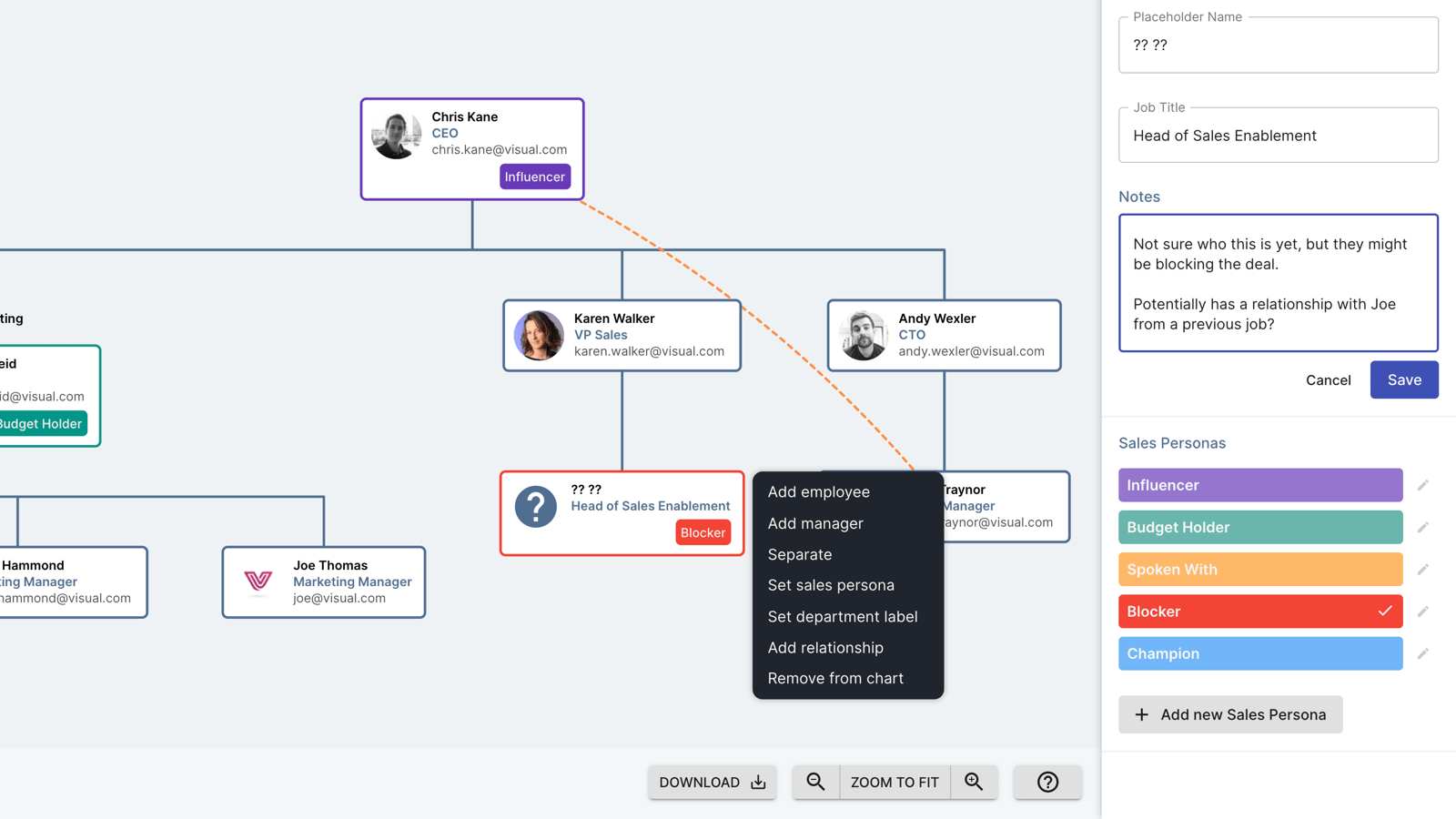OrgChartHub HubSpot Integration Connect Them Today