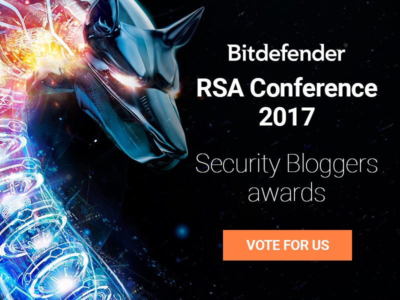 Bitdefender’s Business Insights nominated at the 2017 Security Blogger Awards – Cast your vote!