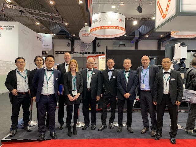 MPS Asia and Asian agents at Labelexpo Europe 2019