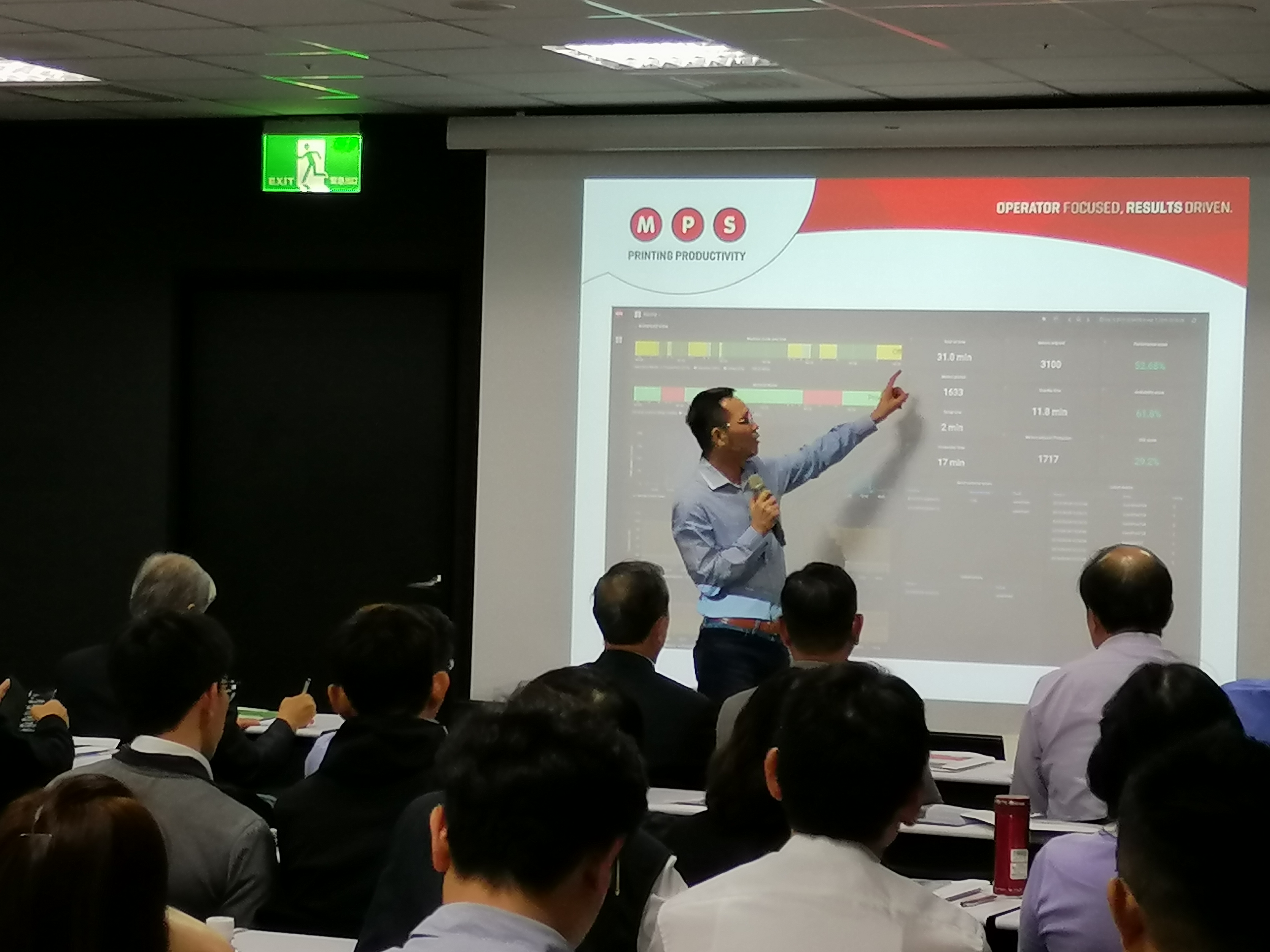 George Tan presents Connectivity in the Label Industry at Taiwan Seminar