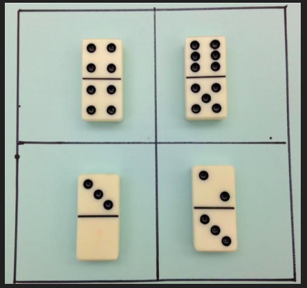 dominoes which one doesn't belong photo