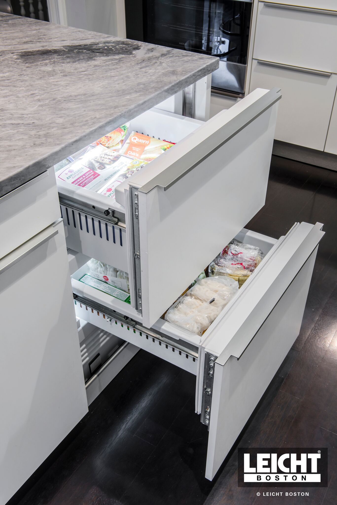 Separating The Refrigerator And Freezer