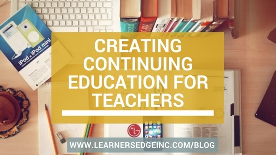 continuing education for teachers