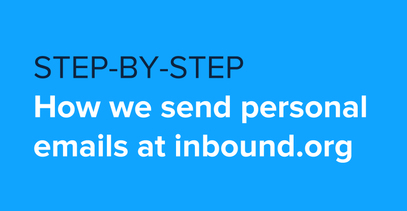 inbound.org personal emails