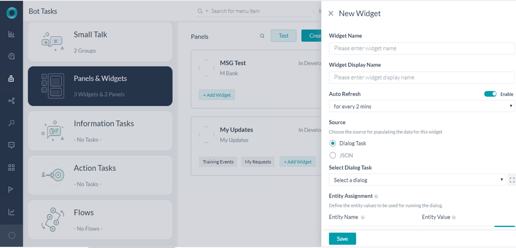 Introducing Panels & Widgets