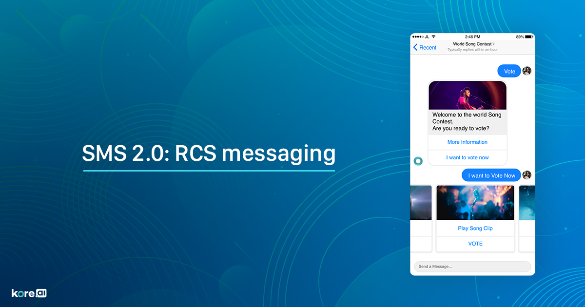 RCS messaging